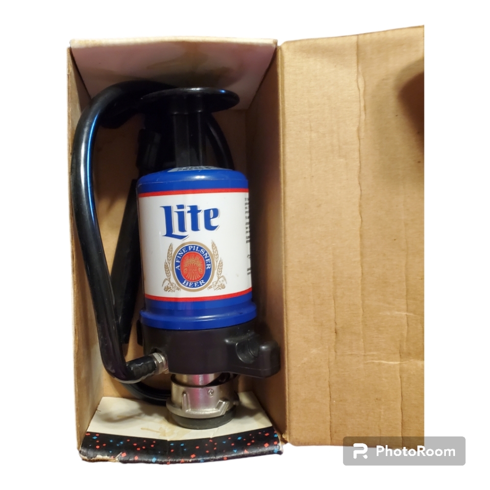Vintage Miller Lite Keg Tap -RH